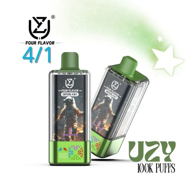 UZY 100000 Puffs vienkartinis garintuvas 4 skonių didmeninė prekyba