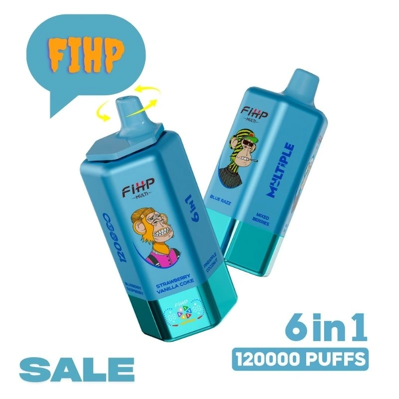 FIHP MULTI 120000 Πιτσιλιές Disposable Vape Μεγάλης Διάρκειας FIHP MULTI 120000 Πιτσιλιές Disposable Vape Μεγάλης Διάρκειας