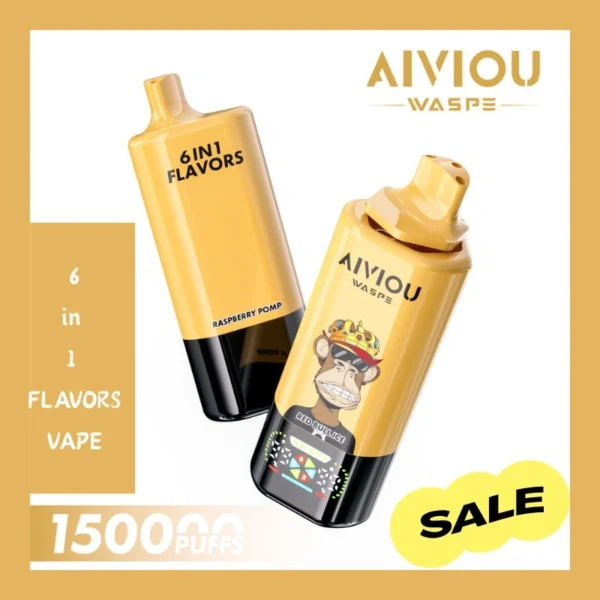 WASPE AIVIOU 150000 Puf Najlepszy jednorazowy e-papieros
