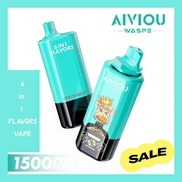 WASPE AIVIOU 150K Puf 6 w 1 Hot Sale Jednorazowy e-papieros