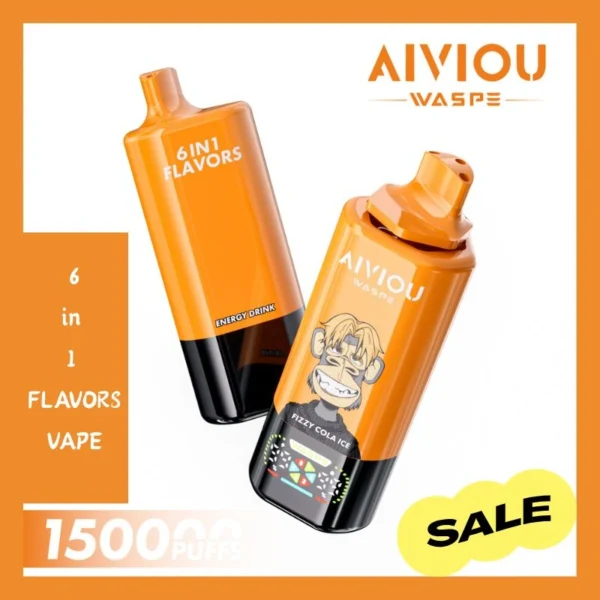 WASPE AIVIOU 150K Puffs 6 w 1 Jednorazowy e-papieros hurtowo