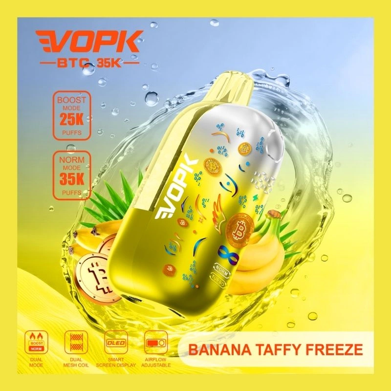 VOPK BTC 35000 Pufova jednokratni vape na veliko VOPK BTC 35000 Pufova jednokratni vape na veliko
