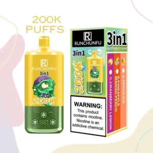 RUNCHUNFU Langlebiger Einweg-Vape 200K Züge