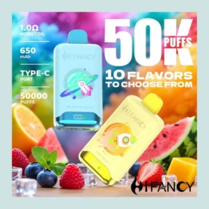 Κορυφαία Πώληση Vape HIFANCY SPACE 50000 Puffs ΣΤΗΝ ΕΛΛΑΔΑ