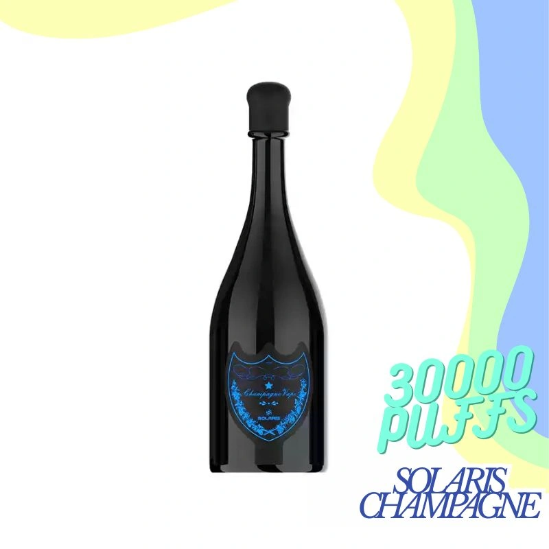 Cigarro Eletrónico Recarregável Solaris Champagne 30000 Puffs de Alta Capacidade Cigarro Eletrónico Recarregável Solaris Champagne 30000 Puffs de Alta Capacidade