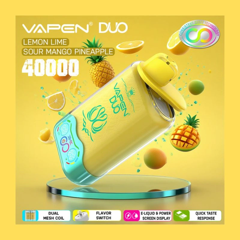 VAPEN DUO 40000 Bouffées Vape jetable à grande capacité Prix de gros VAPEN DUO 40000 Bouffées Vape jetable à grande capacité Prix de gros