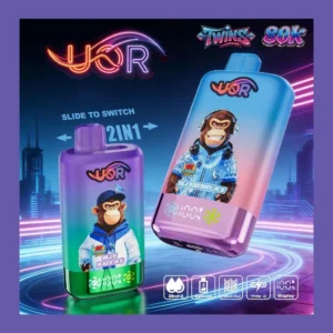 UOR Twins 80000 Puffs Engangs Vape Bedst Salg i EU