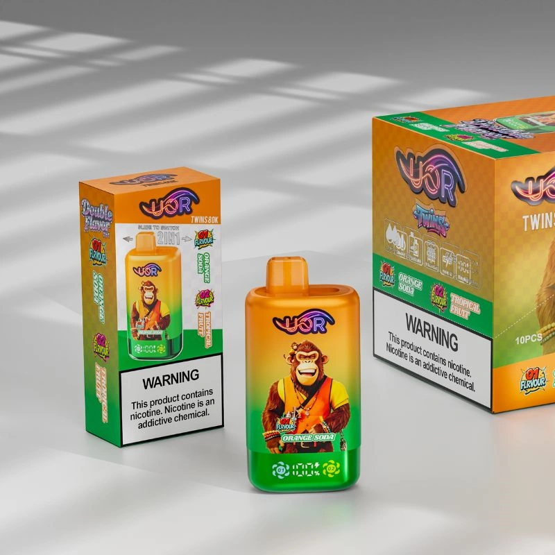 UOR Twins Engangs Vape 80000 Puffs Engrospris E-Cig UOR Twins Engangs Vape 80000 Puffs Engrospris E-Cig