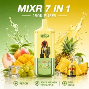 BOOD MIXR 7 Flavors in 1 Switchable Disposable Vape Design