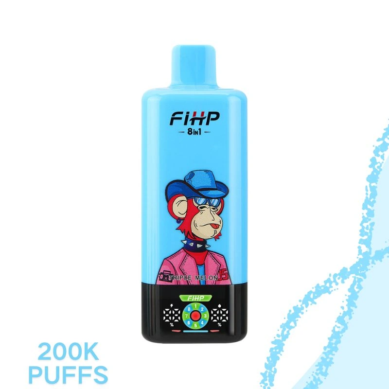 FIHP 200K Disposable Vape 8 in 1 Long Lasting Mesh Coil Vape FIHP 200K Disposable Vape 8 in 1 Long Lasting Mesh Coil Vape
