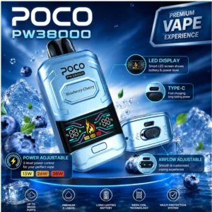 POCO PW 38K Puffs Rechargeable Vape Wholesale Price